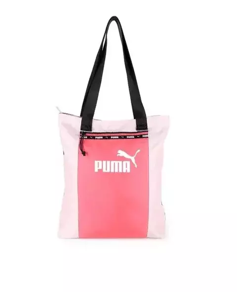 Bolsa Puma Core Base Shoper Puma Rosa 079142-02 - comprar online