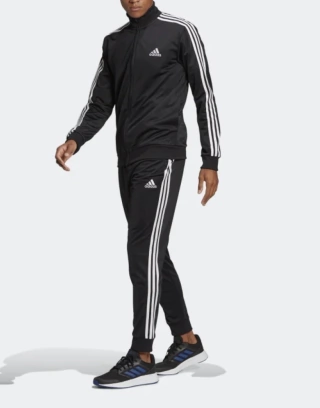 Agasalho Adidas Primegreen Essentials 3S Preto GK9651