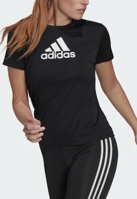 Camiseta Feminina Adidas Primeblue Designed 2 Move Logo GL3820
