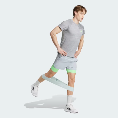 Camiseta Adidas Gym+ Climacool Cinza KA0644 na internet