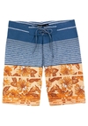 Bermuda Banho Hering Masculino Comfort Estampada Azul KTUP1GSI - comprar online