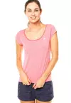 Camiseta Feminina Adidas Perfomance Climalite Mescla Rosa AA5738