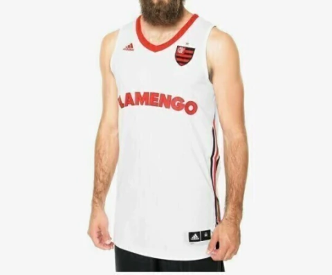 Camisa Regata Adidas Flamengo II 2015 2016 Basquetebol - AI4777 - comprar online