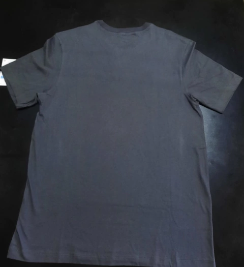 Camiseta Nike Just Do It Masculina Grafite + Azul DM4196-070 na internet