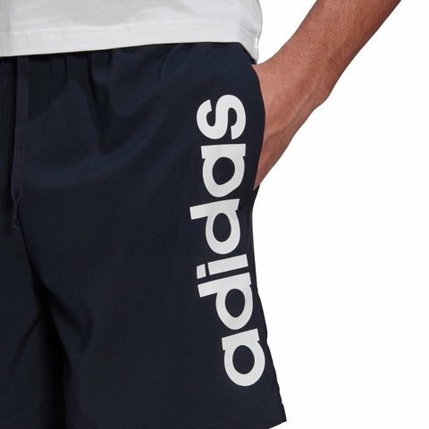 Azul Shorts AEROREADY Essentials Chelsea Linear Logo GK9608 - Kevin Sports