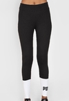 Legging Puma Colourblock Preta/Branca 587913-01 na internet