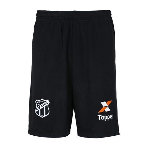 Calção Topper Ceará Oficial I 2018 Masculino - Preto 4200306-99
