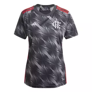 Camisa Flamengo III Feminina Adidas 2024 IS8032