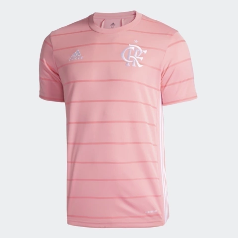 Camisa Adidas Flamengo Outubro Rosa 2021 GA0752