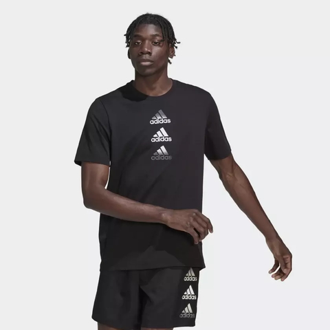 Camiseta Logo Designed to Move - Preto adidas HM4797