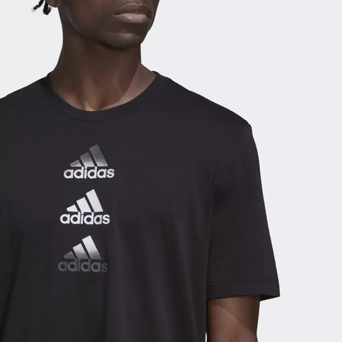 Camiseta Logo Designed to Move - Preto adidas HM4797 - Kevin Sports