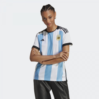 Camisa 1 Argentina 22 Feminina - Branco adidas HF1485