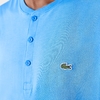 Camiseta Original Lacoste Algodão Pima Azul TH0884-23 - comprar online