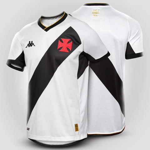 Camisa Vasco Infantil II 22/23 s/n° Torcedor Kappa EKVA211992 - Kevin Sports