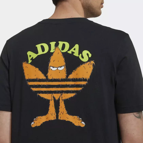 Camiseta Graphic Fun - Preto adidas HM2493 - loja online