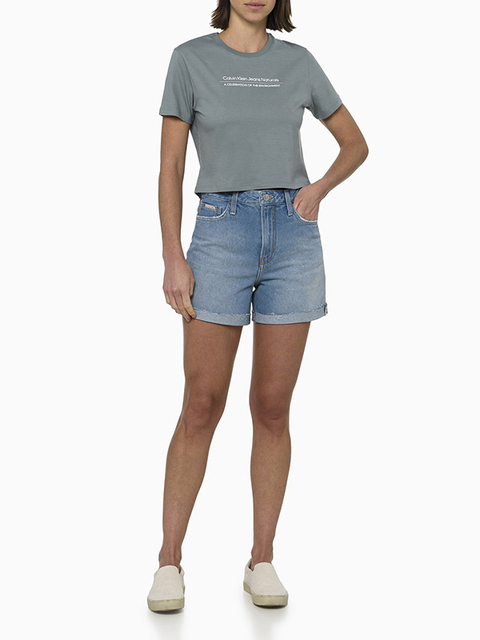 Camiseta Calvin Klein Sustain Naturals Organica Preta - CF3OS01BC551-0987 na internet