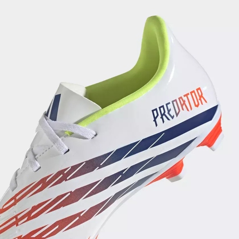 Chuteira Campo Predator Edge.4 FXG - Branco adidas GW0989 - Kevin Sports
