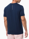 Camiseta Calvin Klein Jeans Masculina Black Omega Logo Marinho - CKJM107-0598 - comprar online
