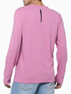 Camiseta Calvin Klein Manga Longa Masc Logo Rosa - CKJM110D-0401 - comprar online