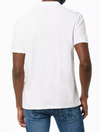 Polo Calvin Klein Masc Palito - Branca - CKJM200-0900 na internet