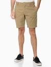 Bermuda Em Sarja Calvin Klein Jeans Color Five Pockets Cáqui CKJM505-0712