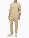 Moletom Calvin Klein Masculino Logo Reissue Gel Caqui Claro - CM3OC01CC161-0712 na internet