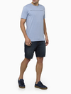 Camiseta Calvin Klein Manga Curta Sustainable Palito Azul - CM3OS01TC793-0585 na internet