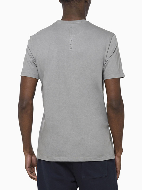 Camiseta Calvin Klein Manga Curta Sustainable Palito Chumbo - CM3OS01TC793-0984 - comprar online