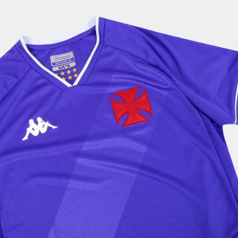 Camisa de Goleiro Vasco II 20/21 s/n° Torcedor Kappa Masculina - Roxo EKVA211807 - comprar online