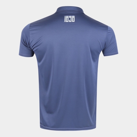Camisa Polo Vasco da Gama Supporter 1898 Kappa Masculina - Azul Escuro KVA211805044 - comprar online