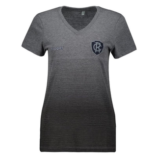 Camiseta Topper Remo Retrô Feminina - Cinza 4200562-1355
