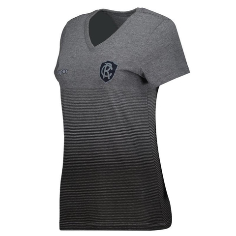 Camiseta Topper Remo Retrô Feminina - Cinza 4200562-1355 - comprar online