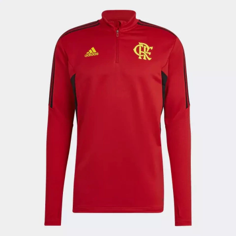 Moletom CR Flamengo - Vermelho adidas HA5415 - loja online