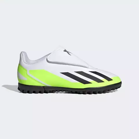 Chuteira X Crazyfast.4 Tira Aderente Society Infantil - Adidas IE4060 - comprar online
