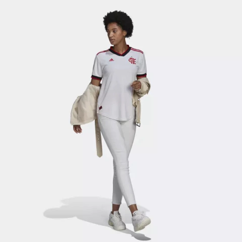 Camisa 2 CR Flamengo 22/23 Feminina HA8337 - loja online