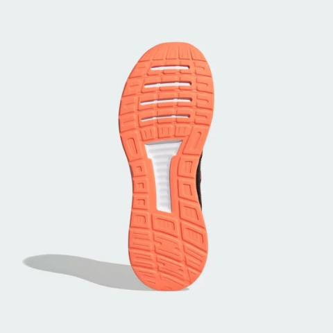 Tênis Adidas Runfalcon Preto + Laranja EG8629 na internet