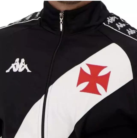 Jaqueta Vasco Kappa Viagem 20/21 preta EKVA321800 na internet