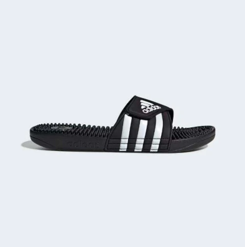 Chinelo Adidas Adissage Preto e Branco - F35580