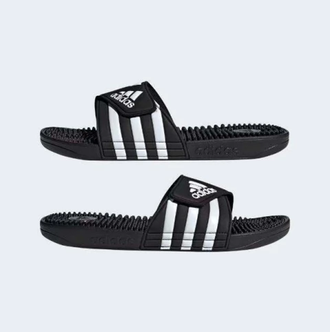 Imagem do Chinelo Adidas Adissage Preto e Branco - F35580