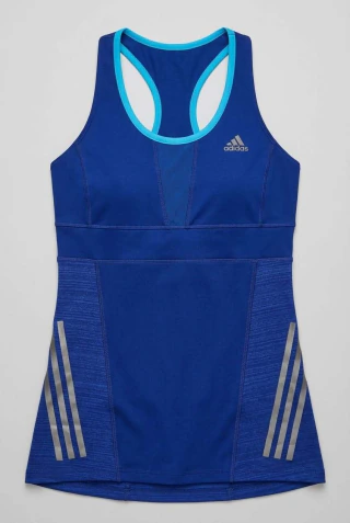 Regata Adidas Feminina 3 Listras Azul Corrida Treinamento Supernova- G75333