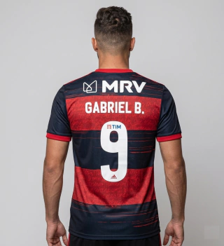 Camisa CR Flamengo 1 Adidas 2020 - ED9168 C/ Patch, Nome e Número