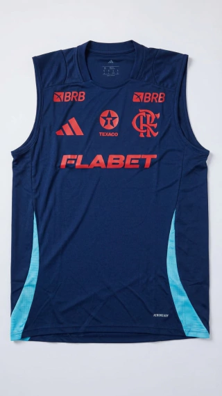 Regata Adidas Treino Comissão CR Flamengo JI9823 C/ PATROC