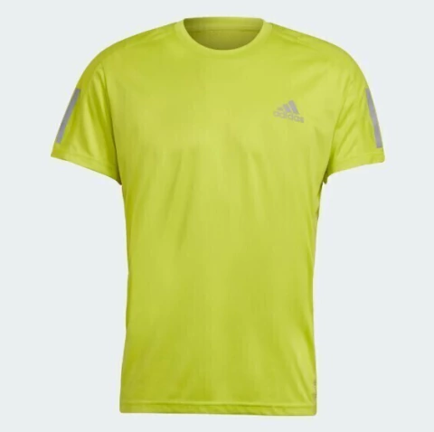 Camiseta Adidas Own the Run Amarelo - GJ9965