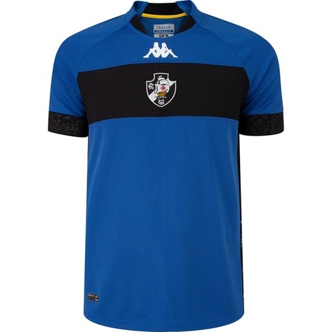 Camisa Vasco da Gama Goleiro I 22/23 Kappa Masculina - Azul+Preto EKVA211905