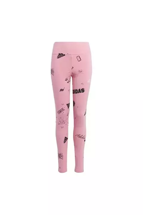 Legging Estampada Infantil Brand Love Adidas IA1568