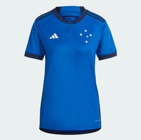 Camisa Adidas 1 Cruzeiro EC 23/24 Feminina - HT7284