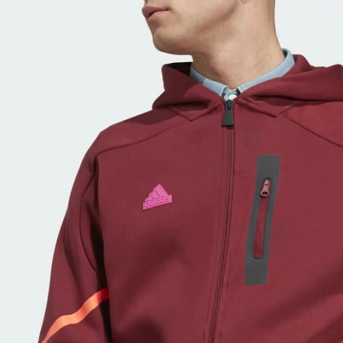 Moletom Adidas Capuz Designed for Gameday IC8048 na internet