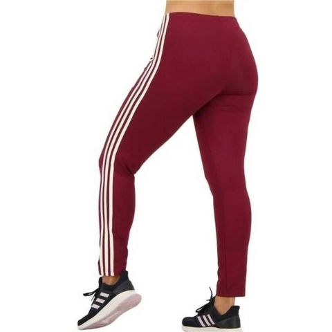 Calça Legging Adidas Essentials 3 - Vinho IC9903 - comprar online