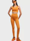 Calça Lagging adidas Ivy Park Tights - Laranja II0989