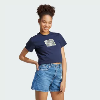 Camiseta Feminina Adidas Estampada Vibrant Print II6072